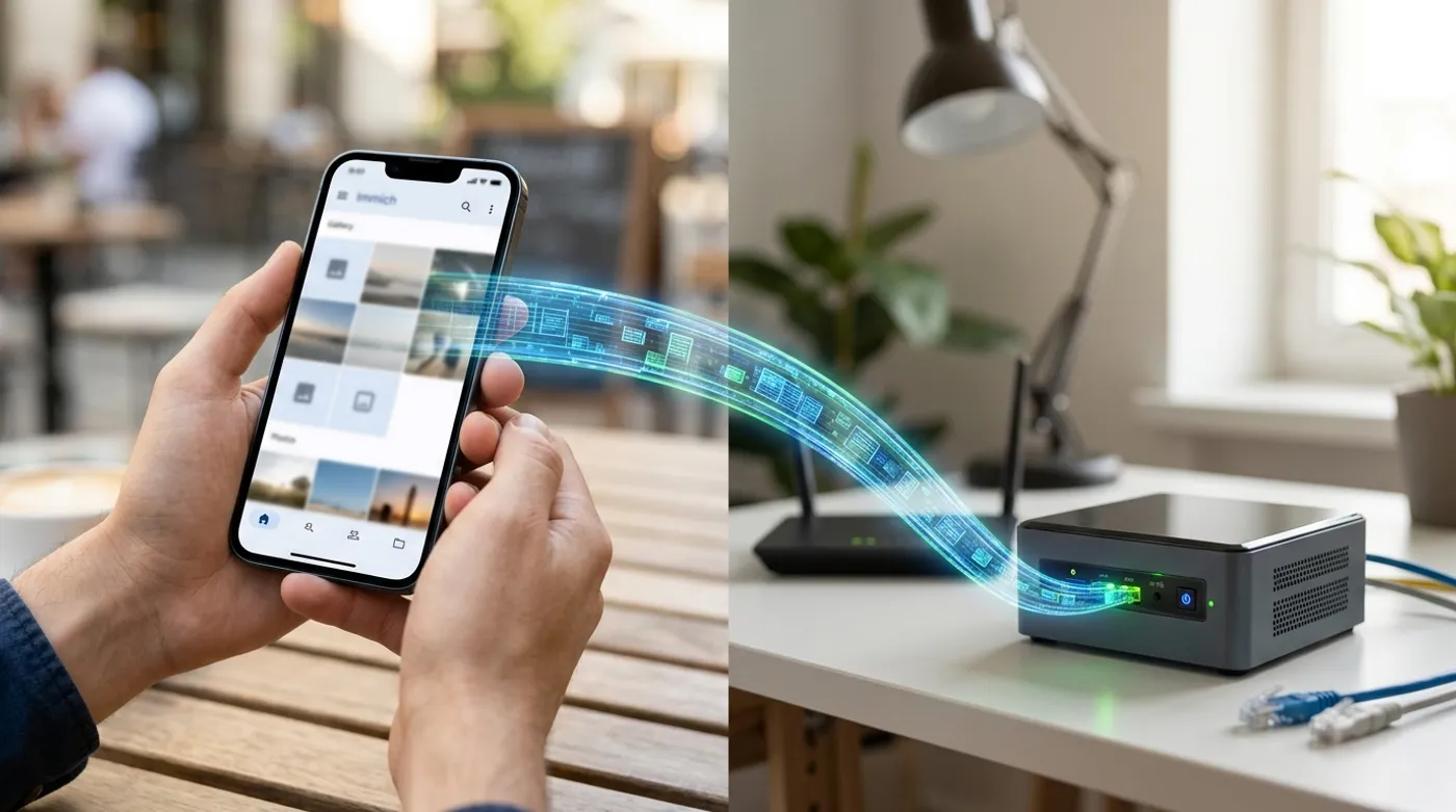 Immich Remote Access Without Turning Your Photos Into a Public Target