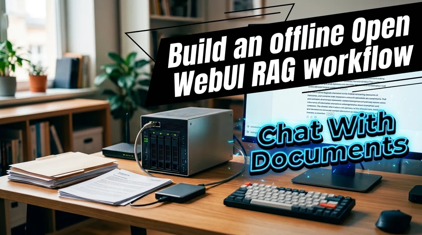 Local RAG With Open WebUI: Chat With Documents Without the Cloud