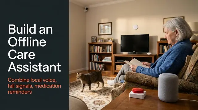 Build an Offline Care Assistant for Older Adults or Pets