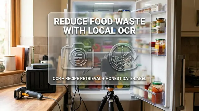 Reduce Food Waste With Local OCR, Private RAG and Fridge Photos